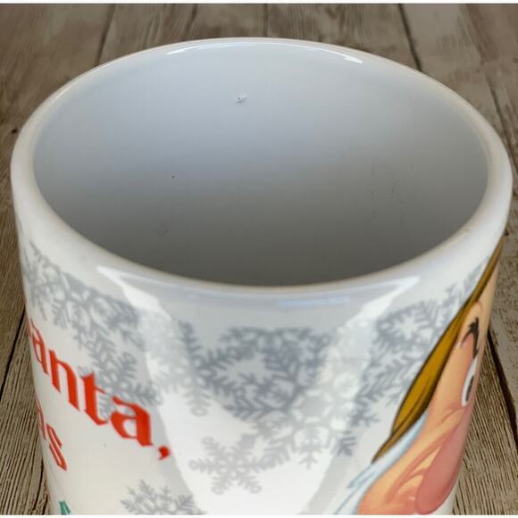 Disney-Grumpy Christmas Mug-12 oz. Dear Santa It Was Happy’s Fault - Picture 6 of 9